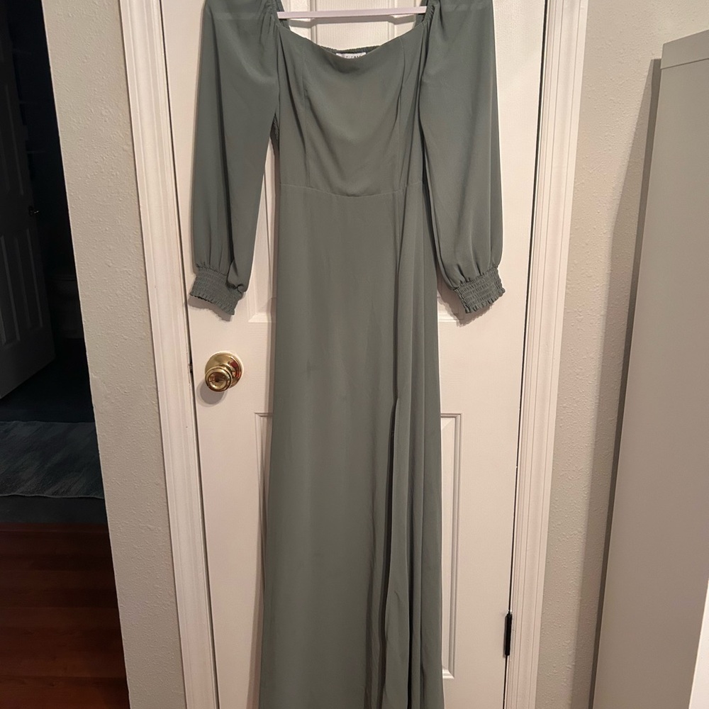 Baltic Born: Gisselle Maxi Dress | Eucalyptus